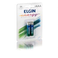 Pilha Alcalina AAA Blister c/2 - Elgin