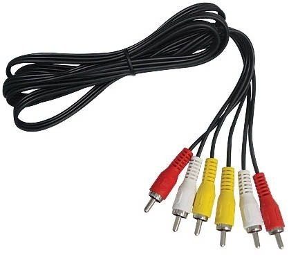 cabo 3 rca plug 3rca 1.8mts av